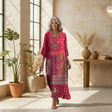 Marlene – Relaxed Fit Boho Maxi Dress