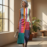 Tiffany | Sleeveless Dress Premium Floral Pattern