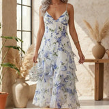 Penelope - Enchanted Whispers Ruffled Maxi Dress