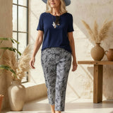 Bella | Cotton-Blend Two-Piece Set