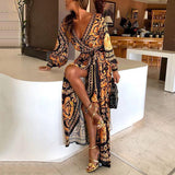 Faye - Boho Printed Dress